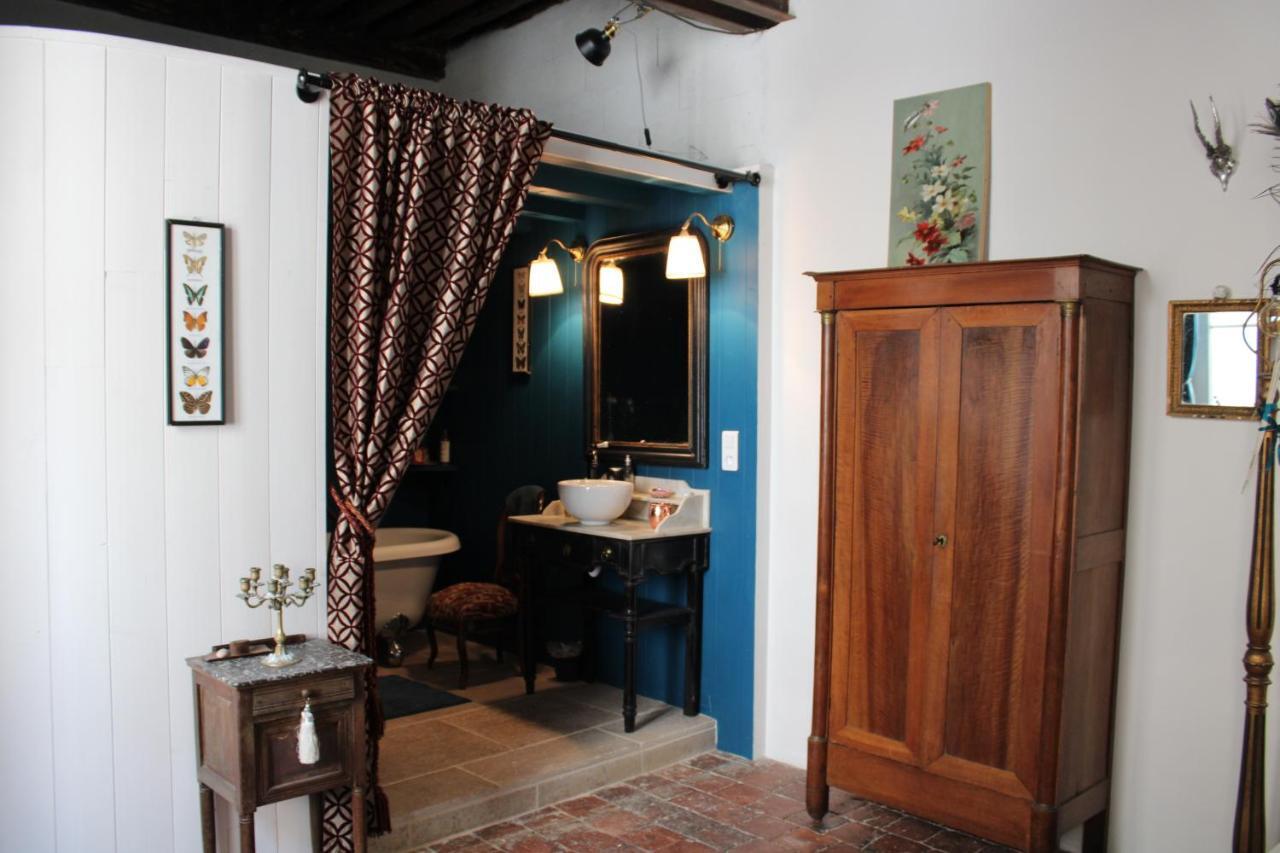 Bed and Breakfast Le Boudoir D'Artiste Semur-en-Auxois Exterior foto